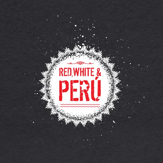 Red White and Peru burst by thedesignfarmer